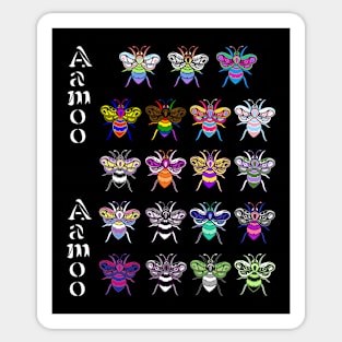 Aamoo (Bee) Pride Group Sticker